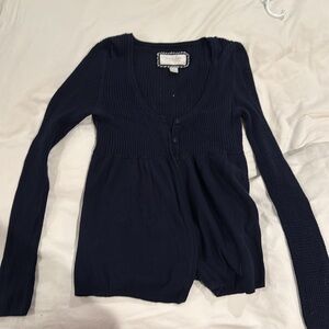 AE navy blue sweater